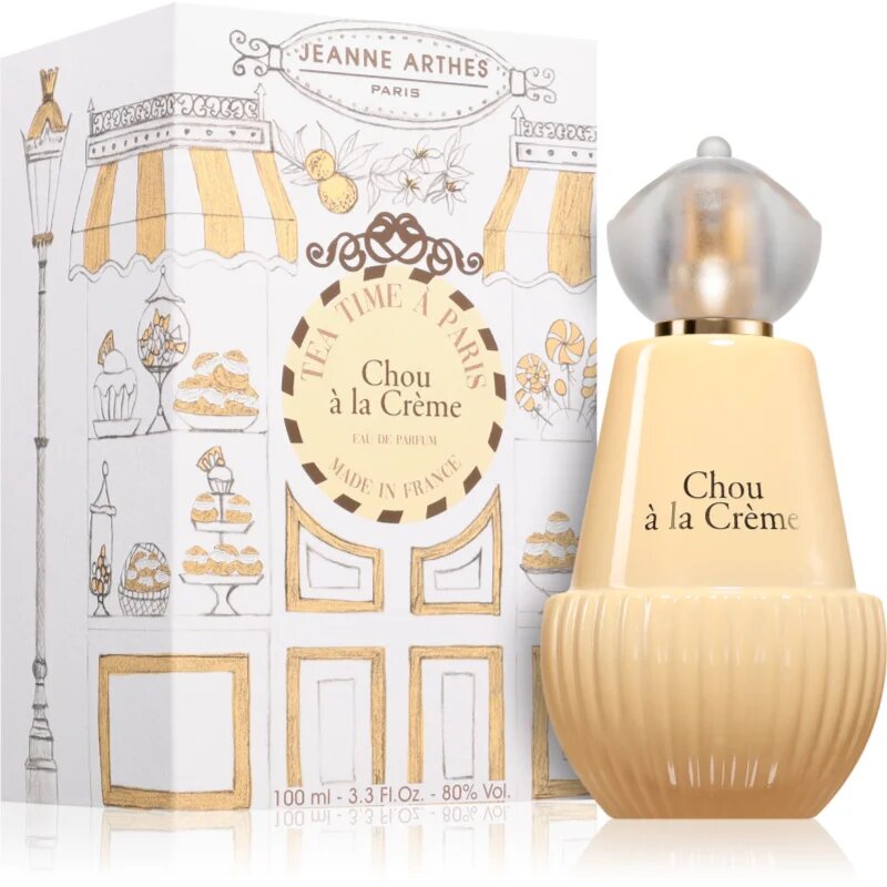 Jeanne Arthes Tea Time á Paris Chou á La Creme Eau de Parfum pentru femei 100 ml