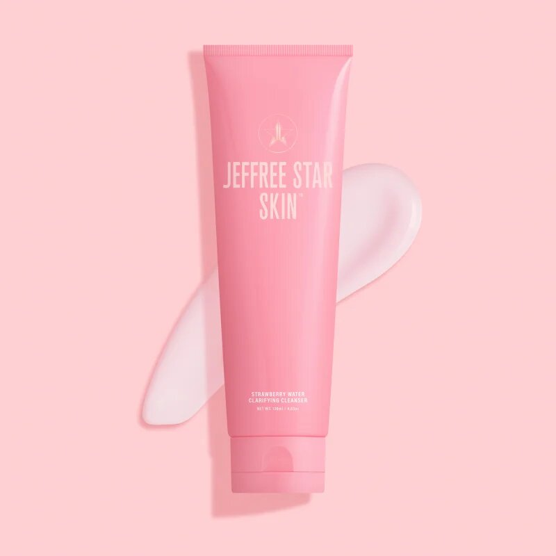 Jeffree Star Cosmetics Jeffree Star Skin Strawberry Water gel de curatare facial 130 ml