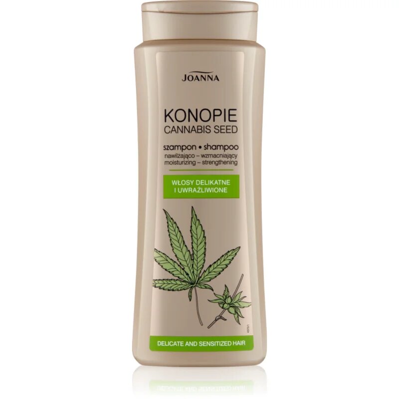 Joanna Cannabis sampon fortifiant pentru par fin degradat 400 ml