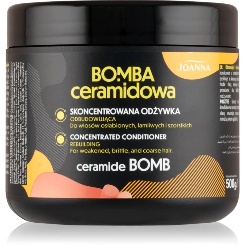 Joanna Ceramide Bomb Concentrated Hair Mask masca cu ceramide 500 ml