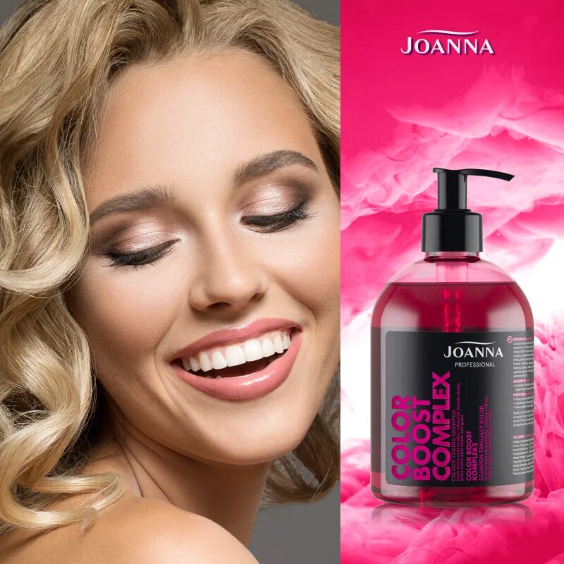 Joanna Professional Color Boost Complex șampon pentru neutralizarea tonurilor de galben 500 g