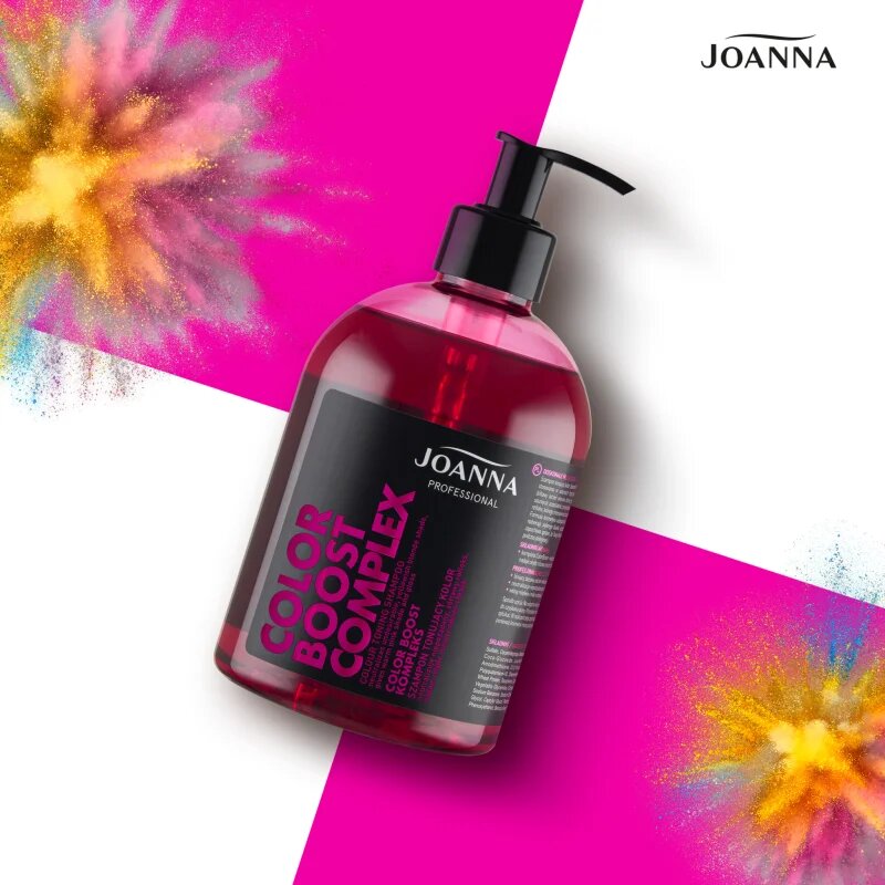 Joanna Professional Color Boost Complex șampon pentru neutralizarea tonurilor de galben 500 g