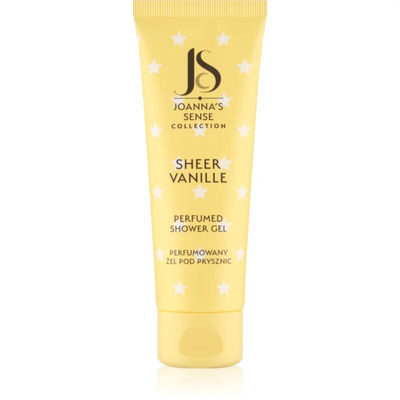 Joanna 's Sense Sheer Vanille gel parfumat pentru duș 80 ml