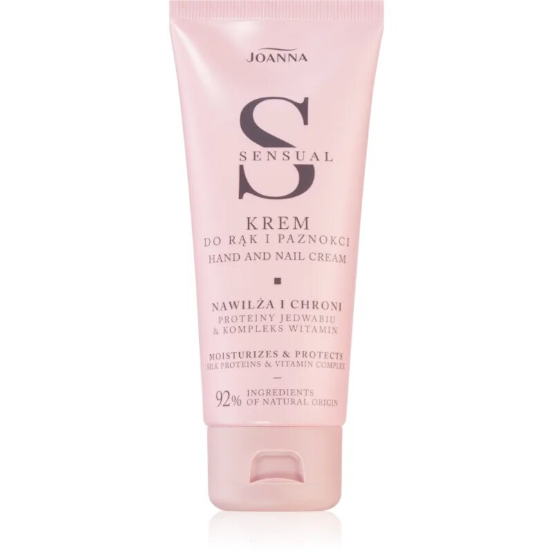 Joanna Sensual hidratant si pentru protectie solara de maini Silk Proteins & Vitamin Complex 100 g