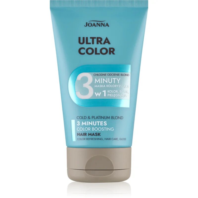 Joanna Ultra Color Cold Platinum Blond Shades 3 Minutes balsam nuanțator culoare Cold Platinum 100 g