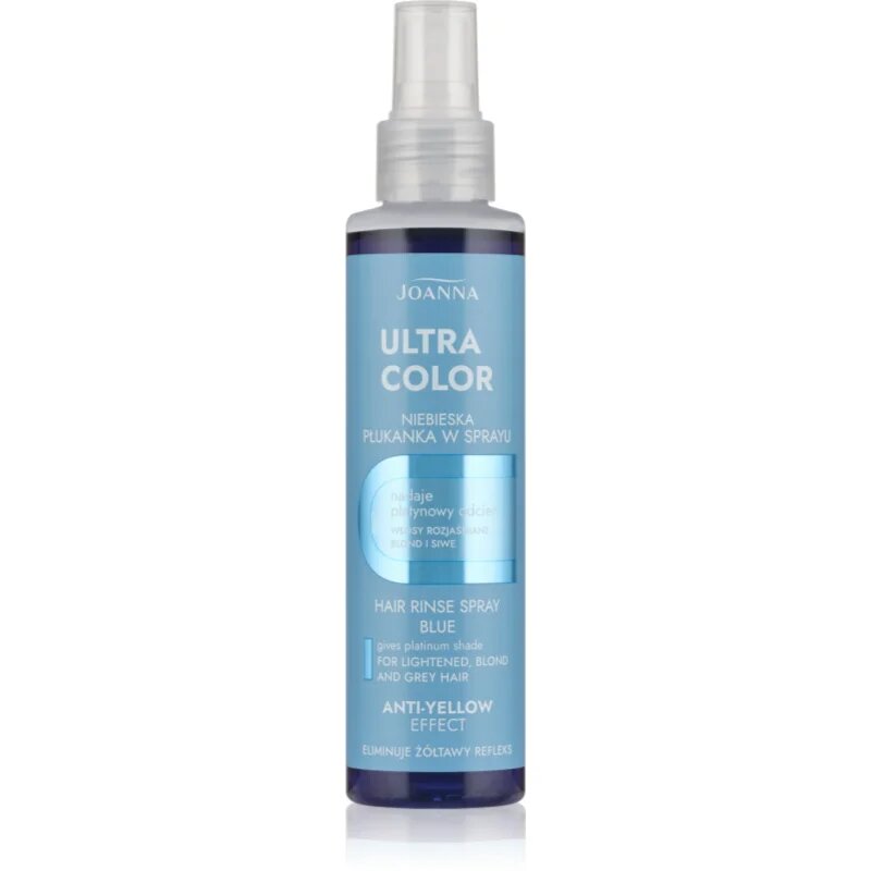 Joanna Ultra Color Hair Rinse Blue Spray spray tonifiant culoare Blue 150 ml
