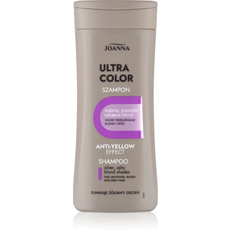 Joanna Ultra Color sampon pentru stralucire pentru par blond 200 ml