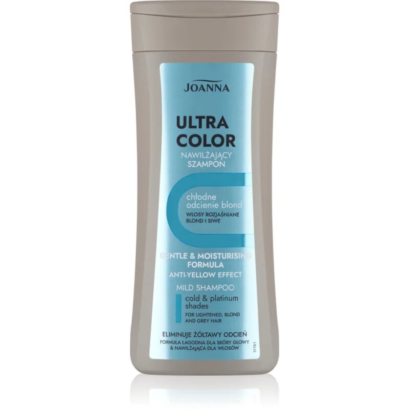 Joanna Ultra Color sampon violet neutralizeaza tonurile de galben 200 ml