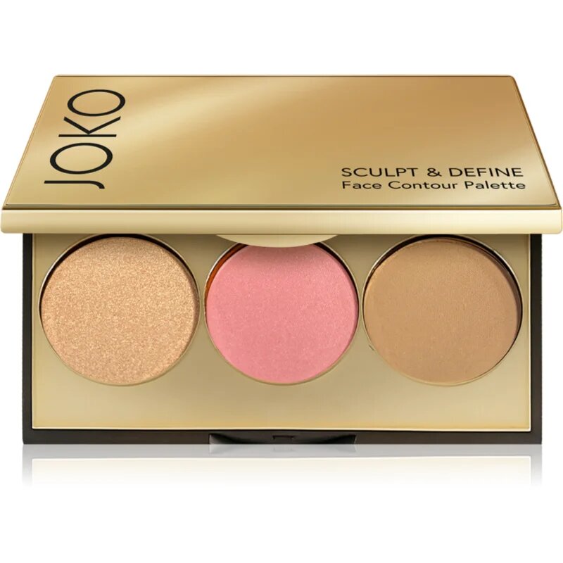 JOKO Sculpt & Define Patela pentru conturul fetei culoare 02 Mocha Haze 8 g