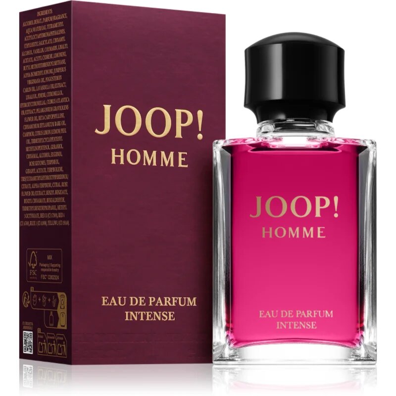 JOOP! Homme Eau de Parfum Intense apă parfumată intense pentru bărbați 75 ml