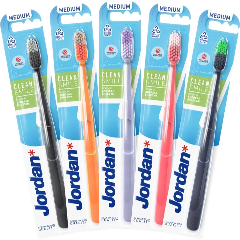 Jordan Clean Smile Medium perie de dinti 1 buc