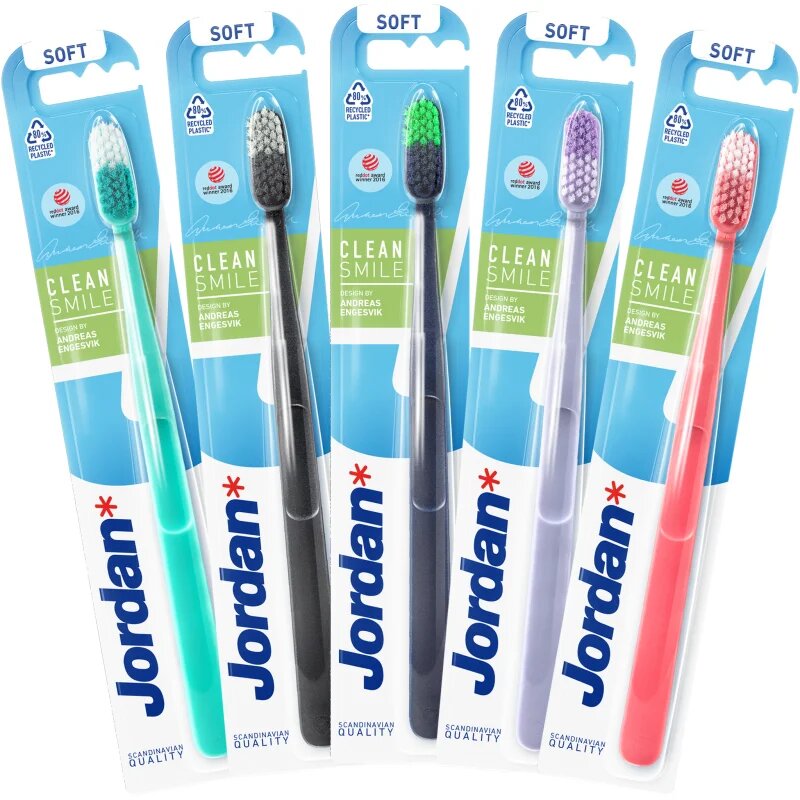Jordan Clean Smile Soft perie de dinti 1 buc
