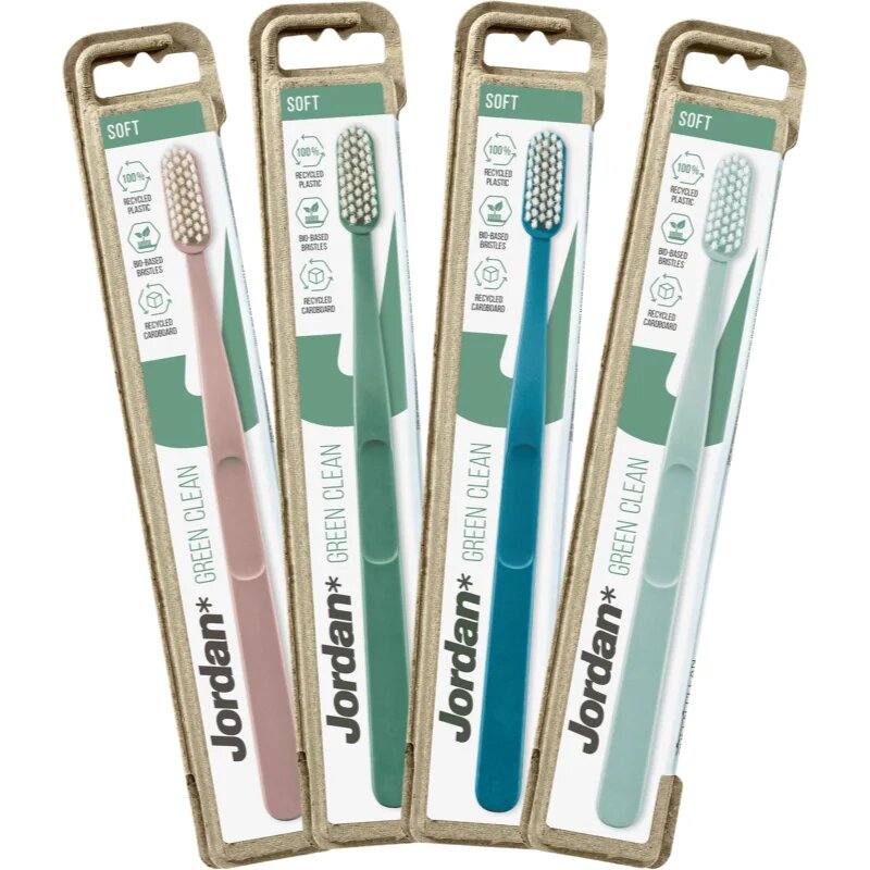 Jordan Green Clean Soft perie de dinti 1 buc