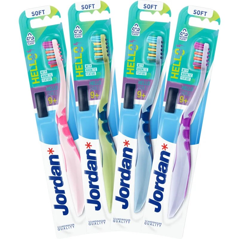 Jordan Hello Smile Soft perie de dinti pentru copii 1 buc