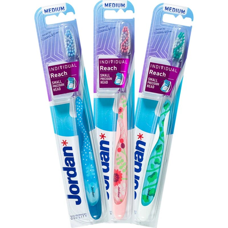 Jordan Individual Reach Medium perie de dinti 1 buc
