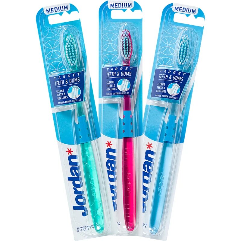Jordan Target Teeth & Gums Medium perie de dinti 1 buc