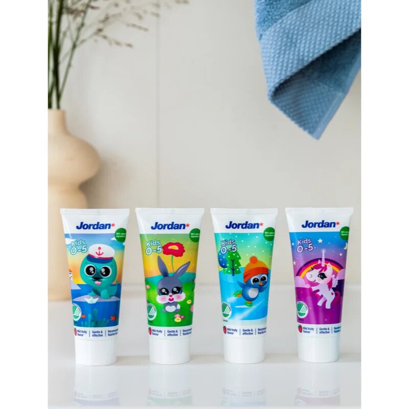 Jordan Toothpaste Kids 0-5 years pastă de dinți pentru copii 50 ml