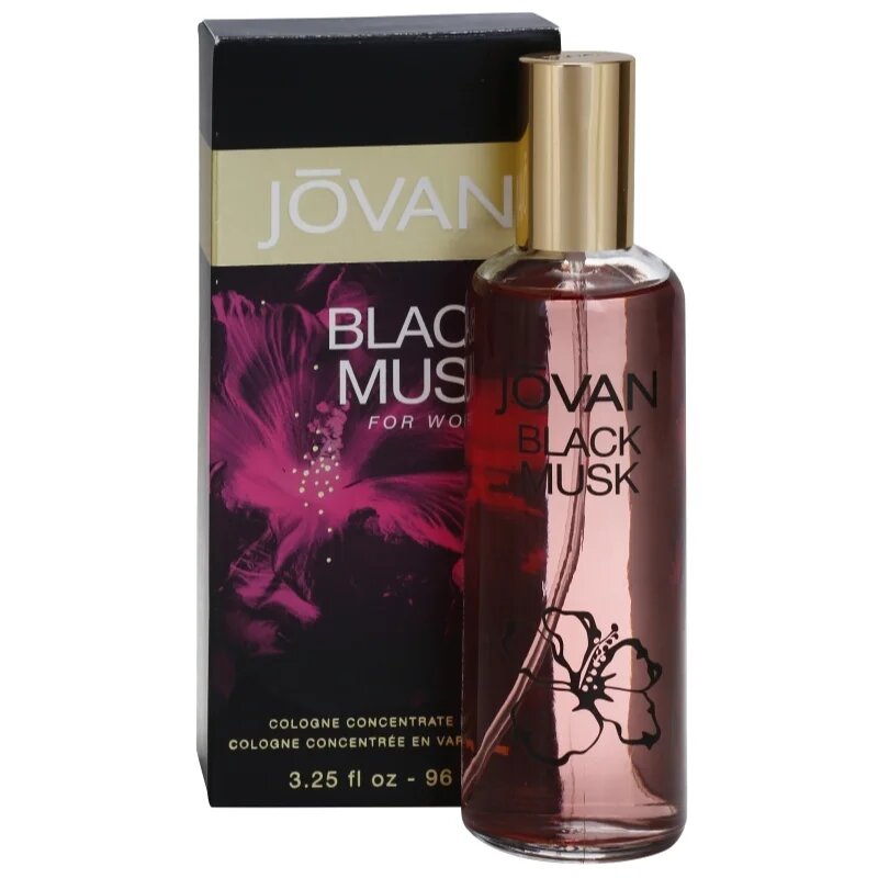 Jovan Black Musk eau de cologne pentru femei 96 ml