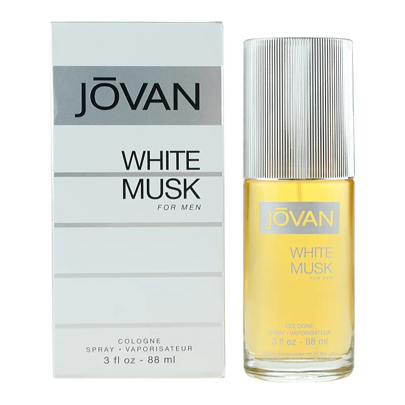 Jovan White Musk eau de cologne pentru bărbați 88 ml