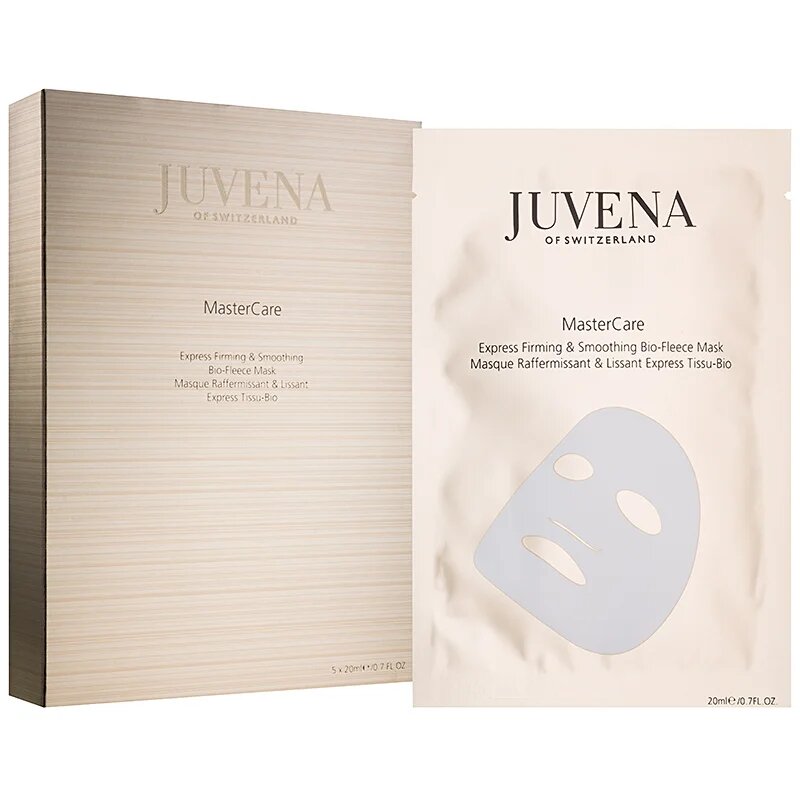 Juvena MasterCare Express Firming & Smoothing Bio-Fleece Mask masdca rapida de ridicare cu efect de întărire 5x20 ml