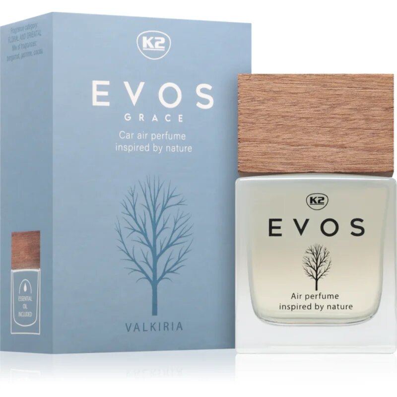 K2 Evos Grace Valkiria parfum pentru masina 50 ml