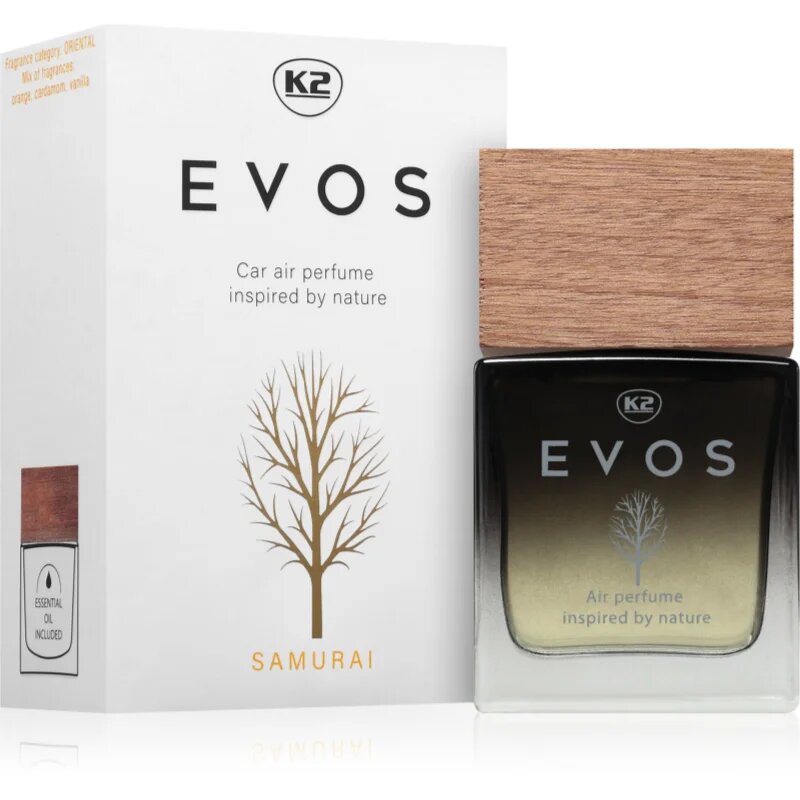 K2 Evos Samurai parfum pentru masina 50 ml