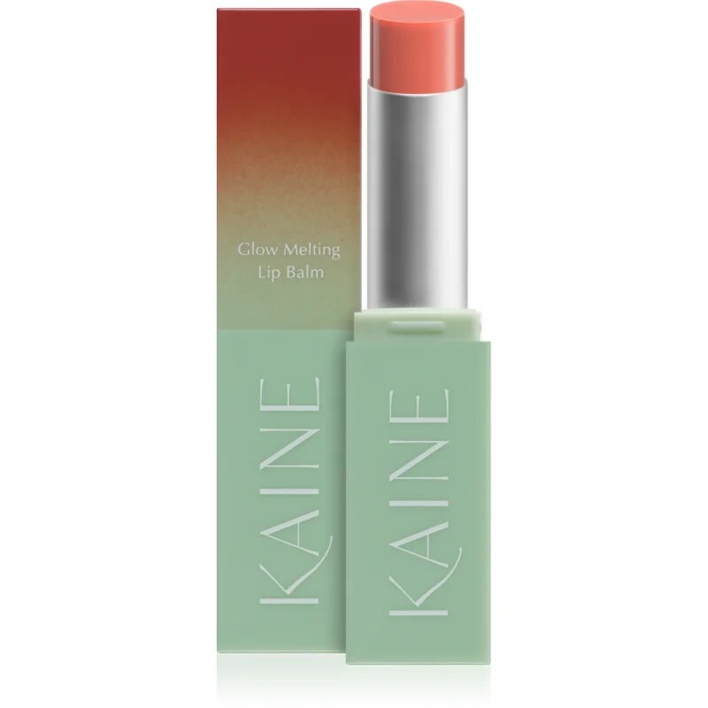 KAINE Glow Melting Lip Balm Balsam de buze hidratant efect regenerator culoare #03 Warm Apricot 3.7 g