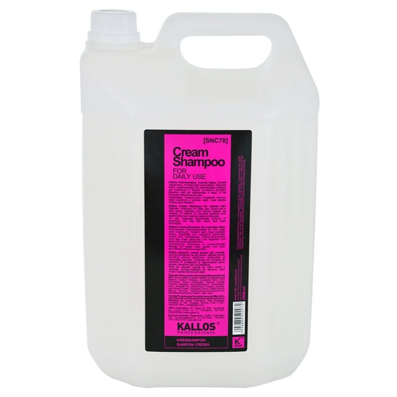 Kallos Classic Cream Shampoo șampon pentru par normal 5000 ml