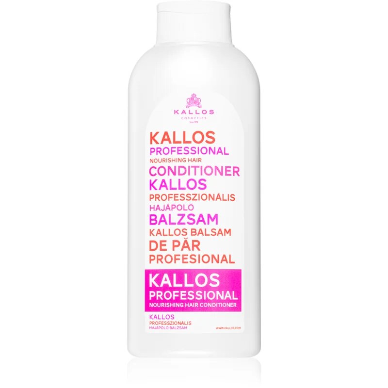 Kallos Classic Nourishing Hair Conditioner balsam pentru păr uscat și deteriorat 1000 ml