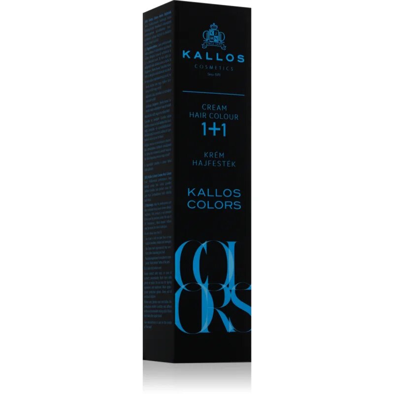 Kallos Colors Cream Hair Colour culoare par culoare 7D - Tobacco Blond 60 ml