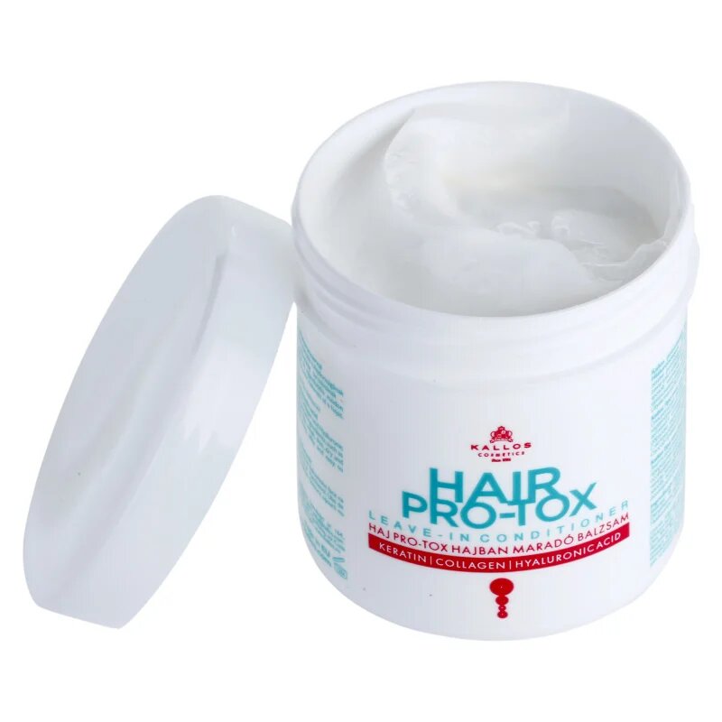 Kallos Hair Pro-Tox balsam (nu necesita clatire) pentru păr uscat și deteriorat 250 ml