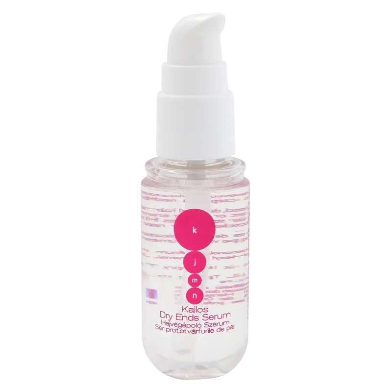 Kallos KJMN Professional Dry Ends Serum ser pentru varfurile firului de par 30 ml