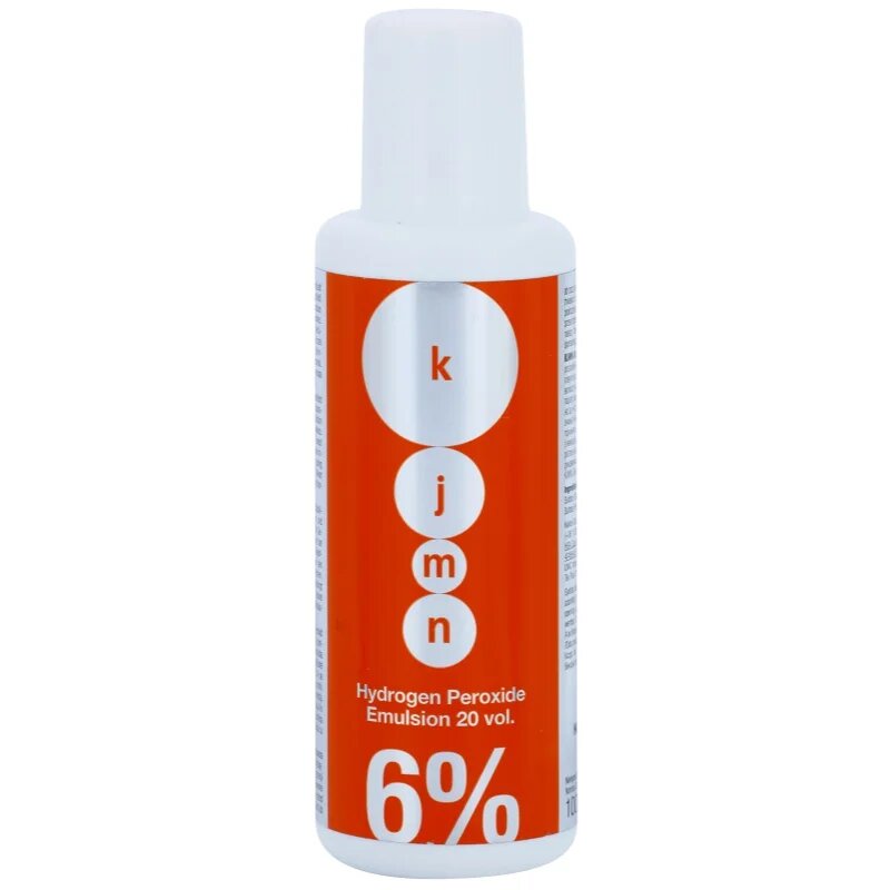Kallos KJMN Professional Hydrogen Peroxide emulsie activatoare 6% 20 vol. pentru uz profesonial 100 ml