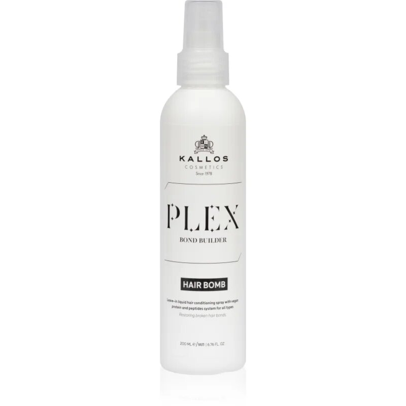 Kallos Plex Hair Bomb balsam hrănitor fără clătire 200 ml