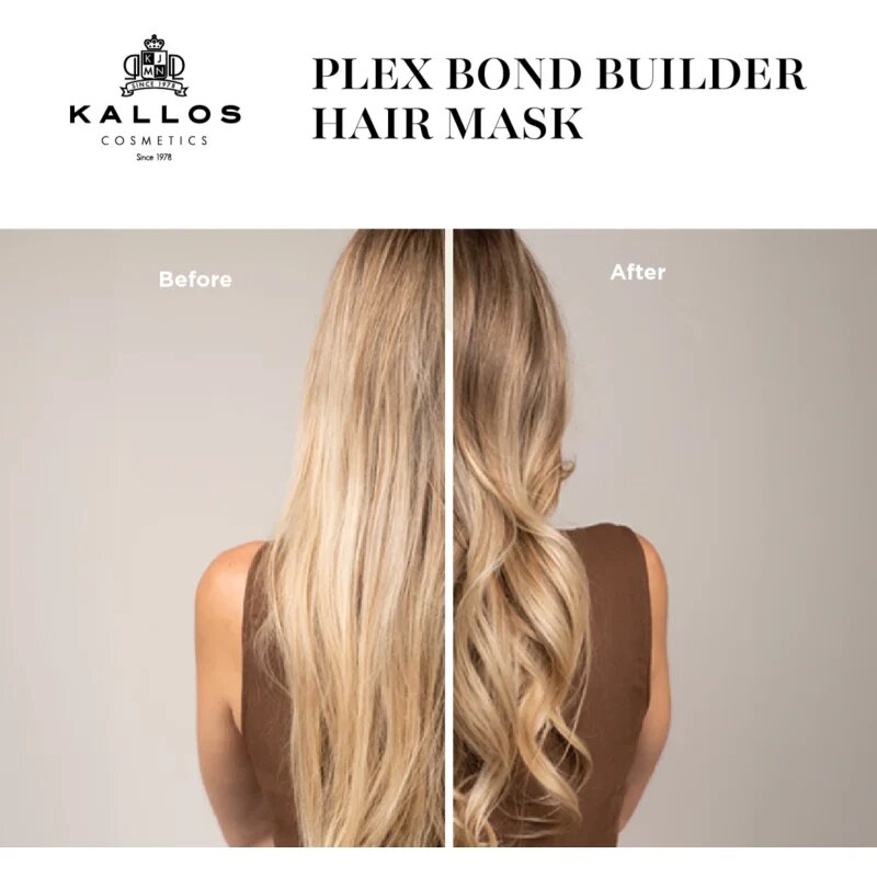 Kallos Plex Hair Mask masca pentru regenerare pentru par degradat sau tratat chimic 500 ml