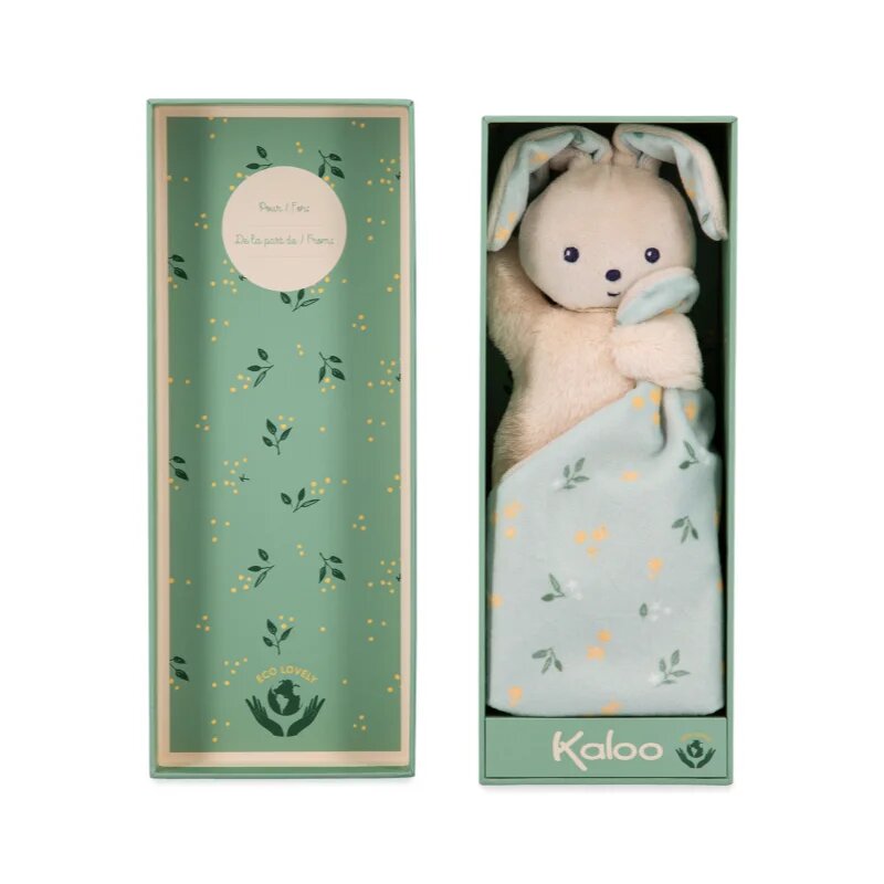 Kaloo Carre Douceur jucărie de pluș Mint Rabbit 1 buc