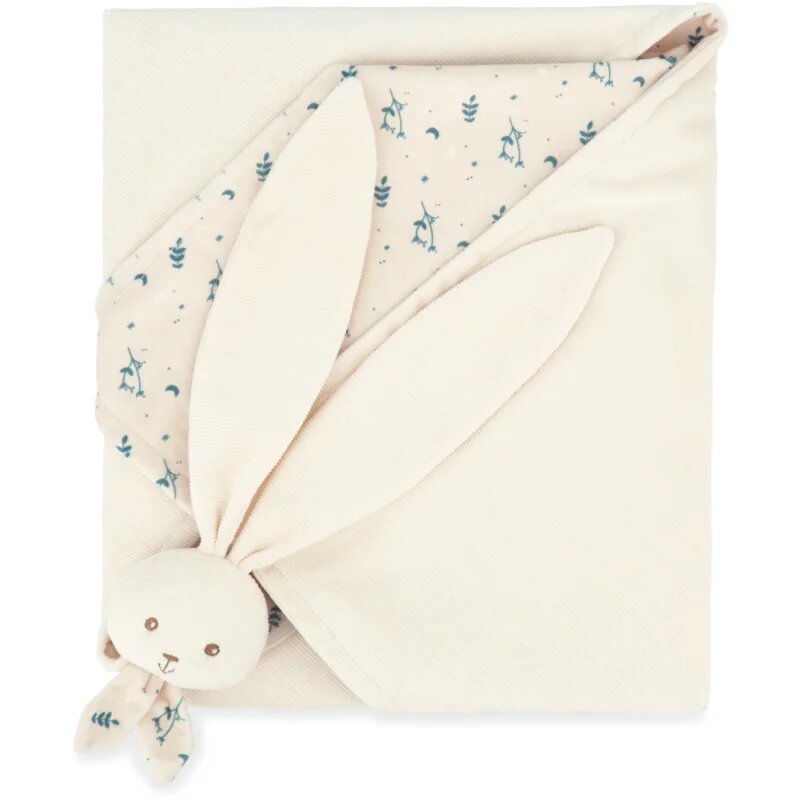 Kaloo Lapinoo păturică moale cu posibilitate de fixare pe scaunul auto Cream 80 cm x 70 cm 1 buc