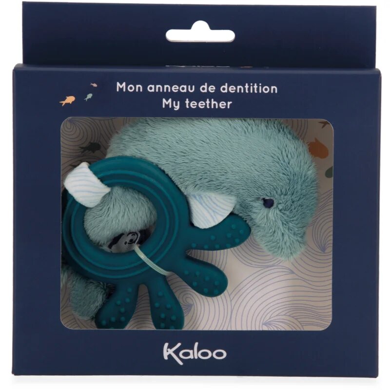 Kaloo Petit Calme jucărie pentru dentiție Dolphin 1 buc