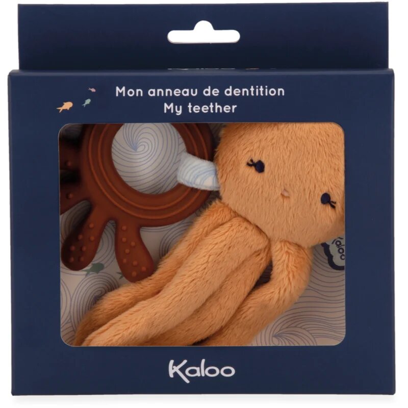 Kaloo Petit Calme jucărie pentru dentiție Octopus 1 buc