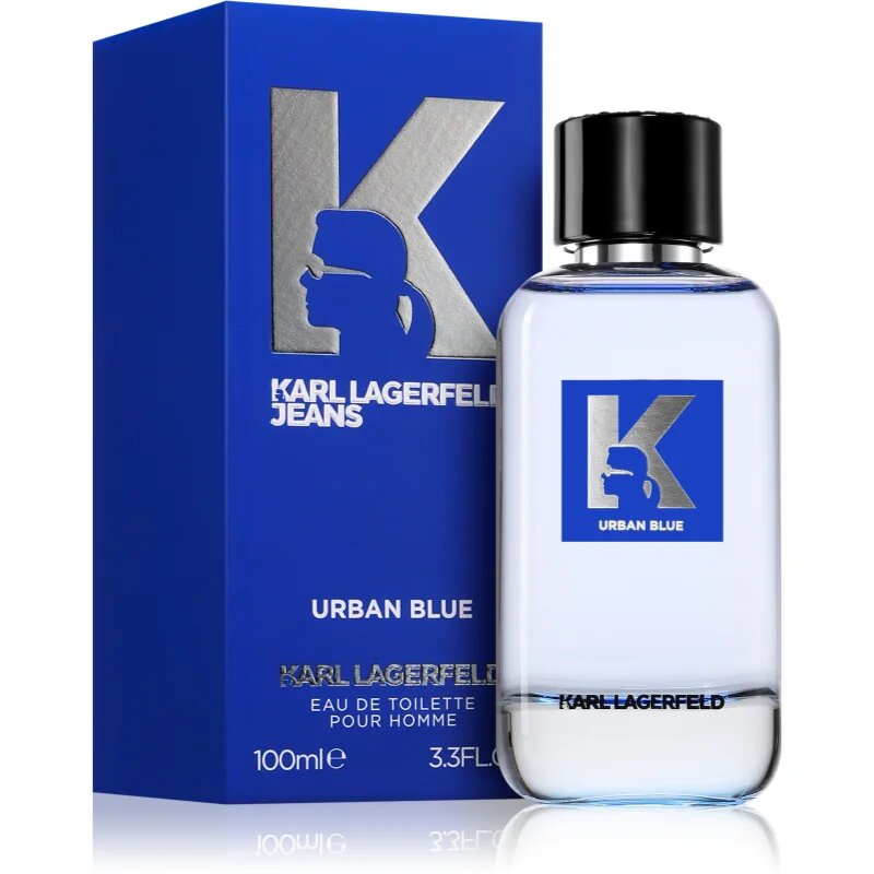 Karl Lagerfeld Jeans Urban Blue Eau de Toilette pentru bărbați 100 ml