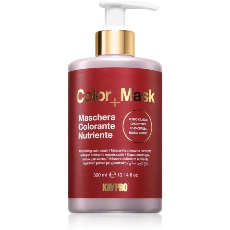 Kaypro Color Mask Nourishing Color Mask mască colorantă culoare Cherry Red 300 ml