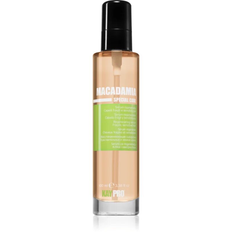Kaypro Macadamia Regenerating Serum ser împotriva părului fragil 100 ml