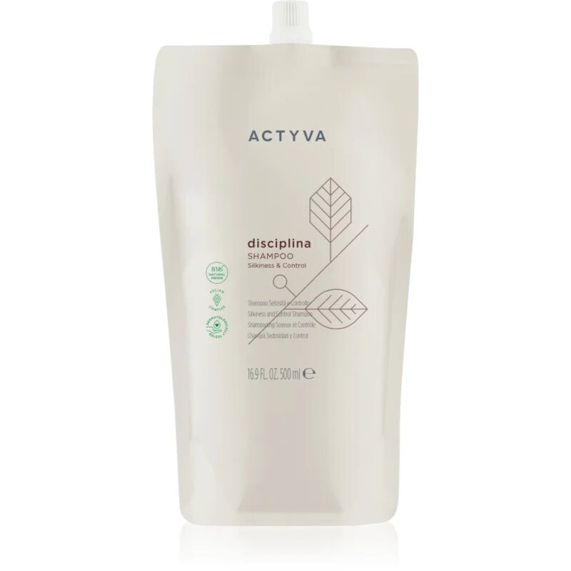 Kemon Group Actyva Disciplina sampon de regenerare si hidratare pentru parul fragil lipsit de strălucire 500 ml