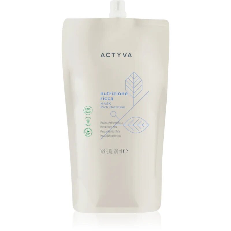 Kemon Group Actyva Nutrizone Ricca masca hidratanta pentru par foarte uscat 500 ml