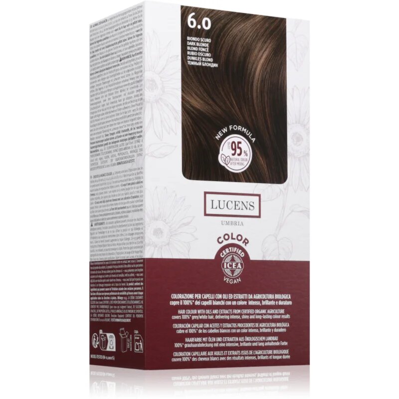 Kemon Group Lucens Umbria culoare par culoare 6.0 Biondo Scuro 100 ml