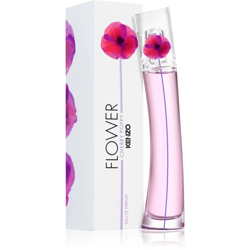 KENZO Flower by Cherry Poppy Eau de Parfum pentru femei 30 ml