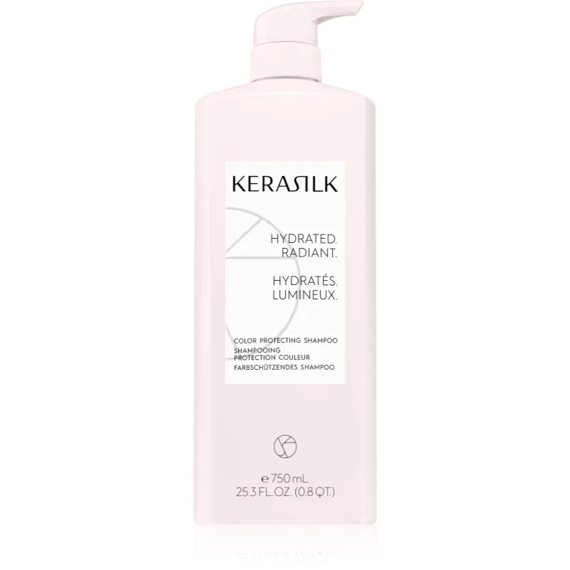 KERASILK Essentials Color Protecting Shampoo Sampon pentru par vopsit decolorat și tratat chimic. 750 ml