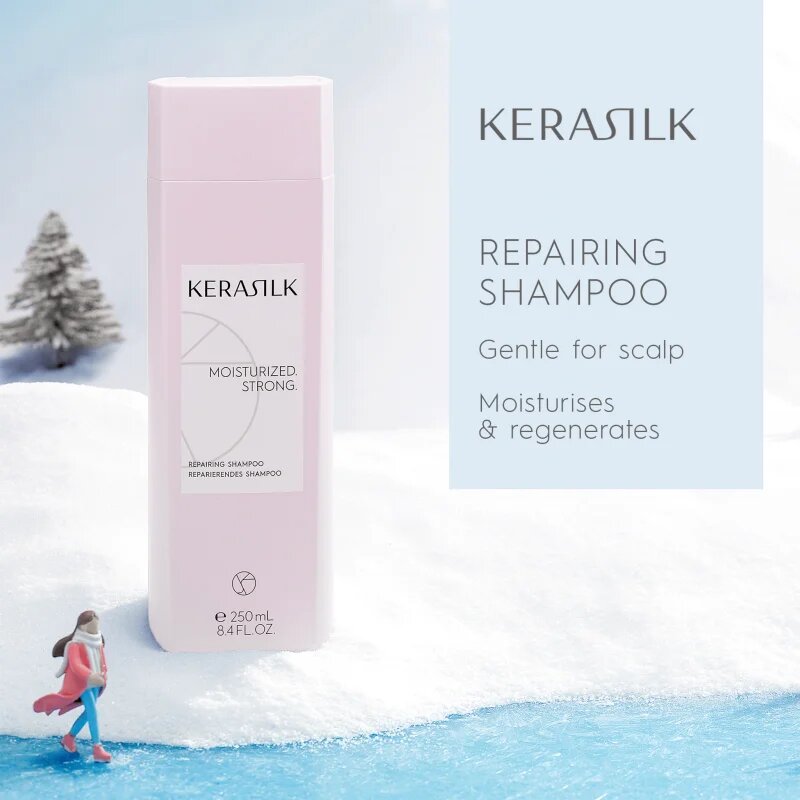 KERASILK Essentials Repairing Set set cadou pentru păr uscat și deteriorat