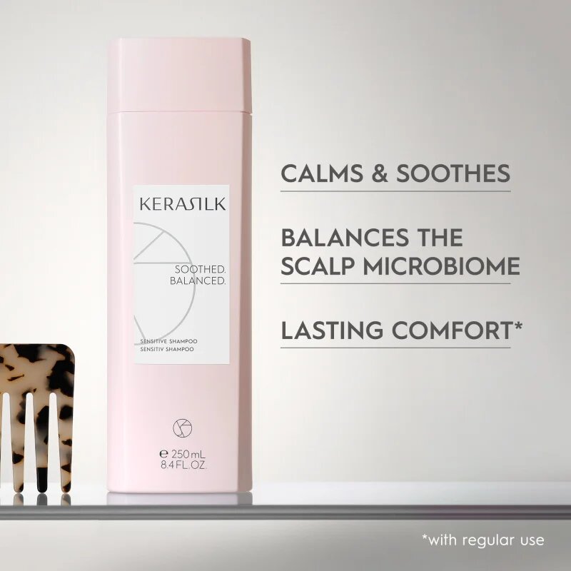 KERASILK Essentials Sensitive Shampoo șampon pentru piele sensibila 250 ml