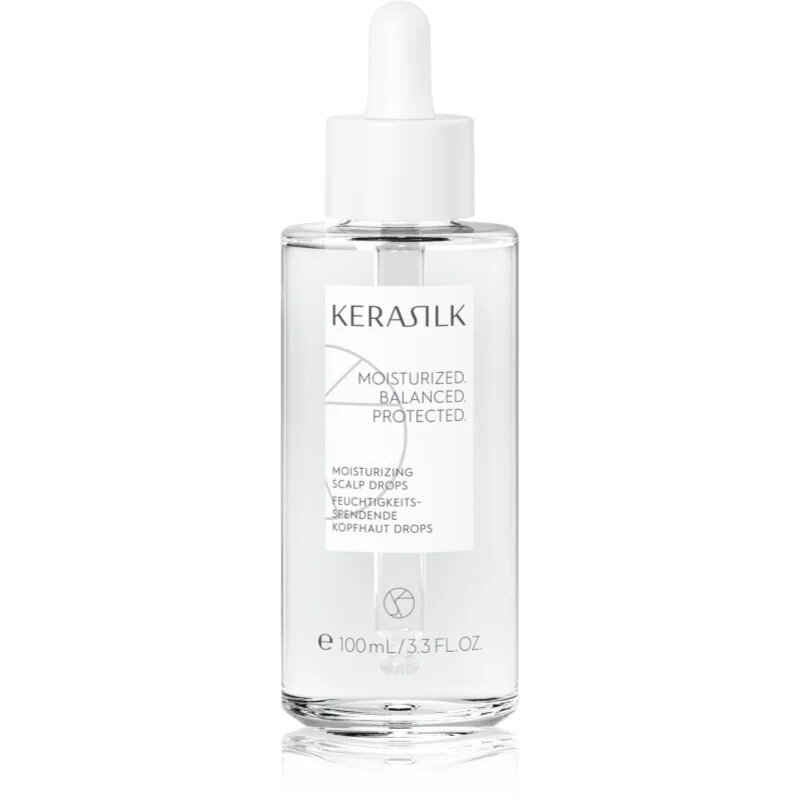 KERASILK Specialists Moisturizing Scalp Drops picături pentru scalp sensibil si uscat 100 ml